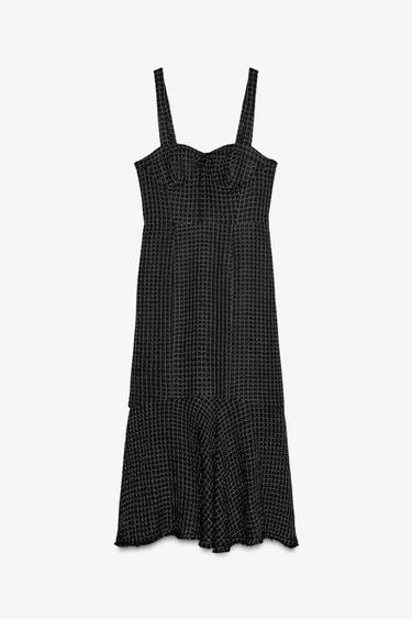 ZW COLLECTION BUSTIER DRESS - Black by Zara - Image 0