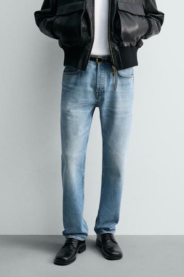 JEANS SLIM FIT LIMITED EDITION - Azul claro de Zara