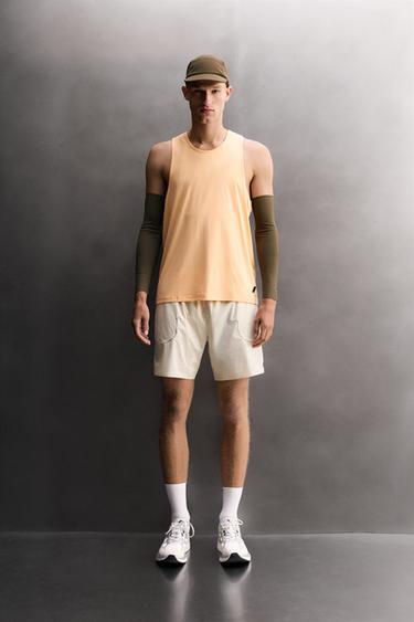 7" RUNNING SHORTS - Bone by Zara