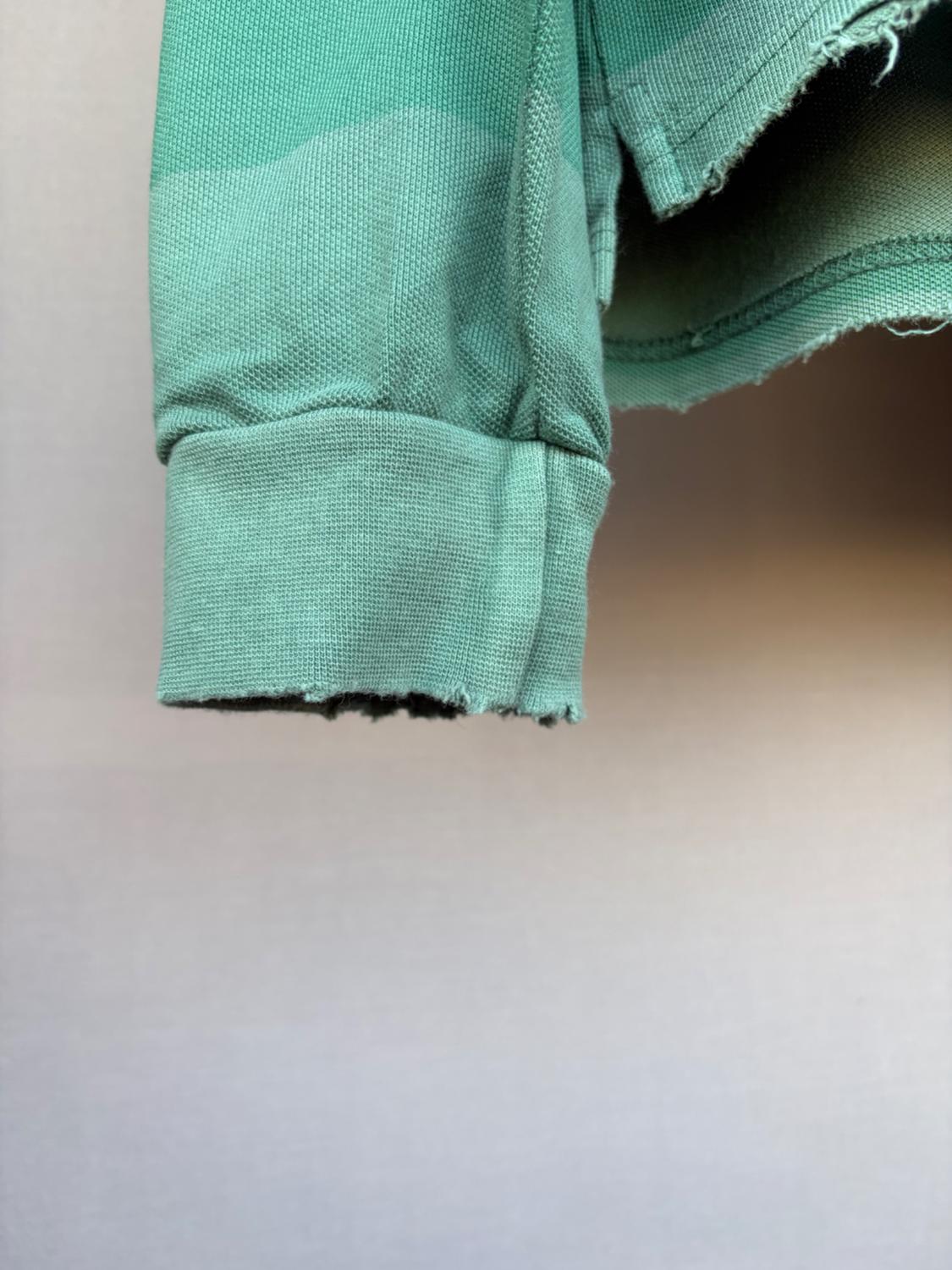 WASHED STRIPED PIQUÉ POLO SHIRT - Image 4