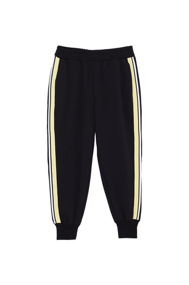 JOGGING TROUSERS WITH SIDE STRIPE DETAIL