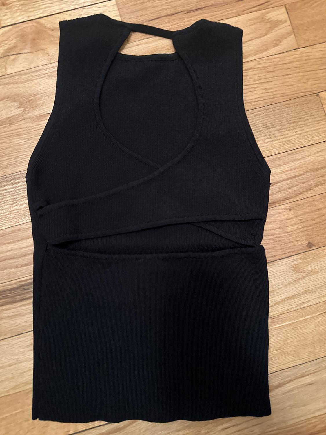 OPEN BACK KNIT TOP - Image 2
