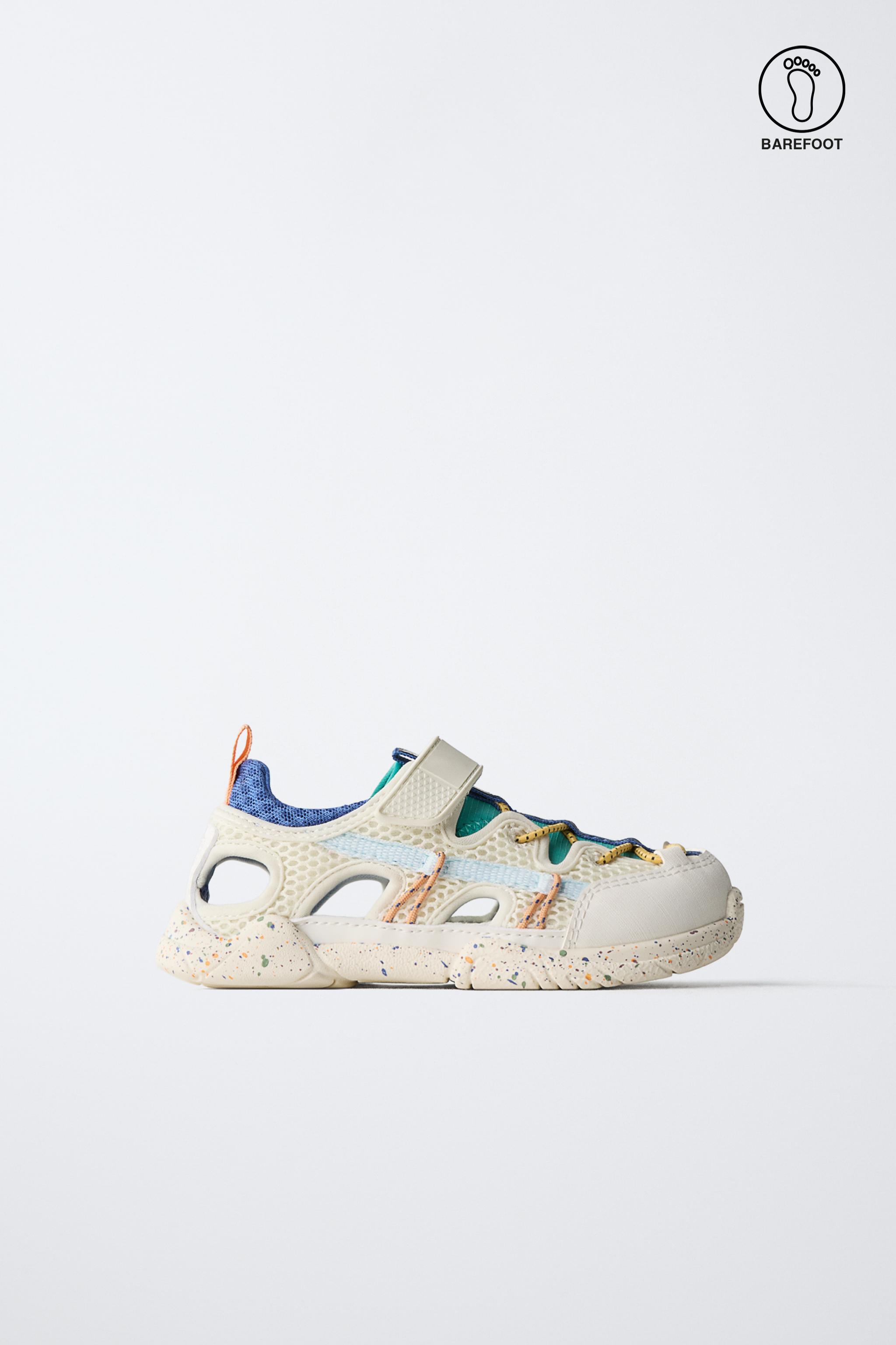 BAREFOOT SNEAKERS WITH CUT-OUTS — White