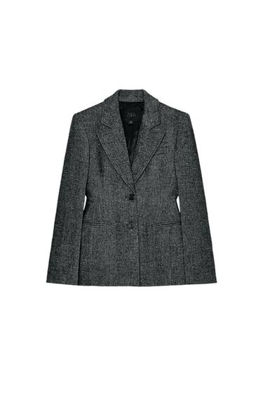 PEPLUM BLAZER WITH WOOL ZW COLLECTION