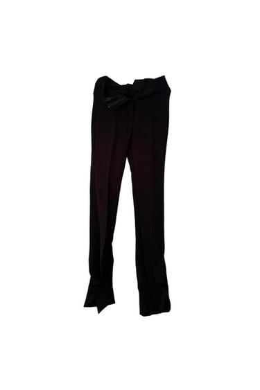 PANTALONI FLARE CLASSICO NERO