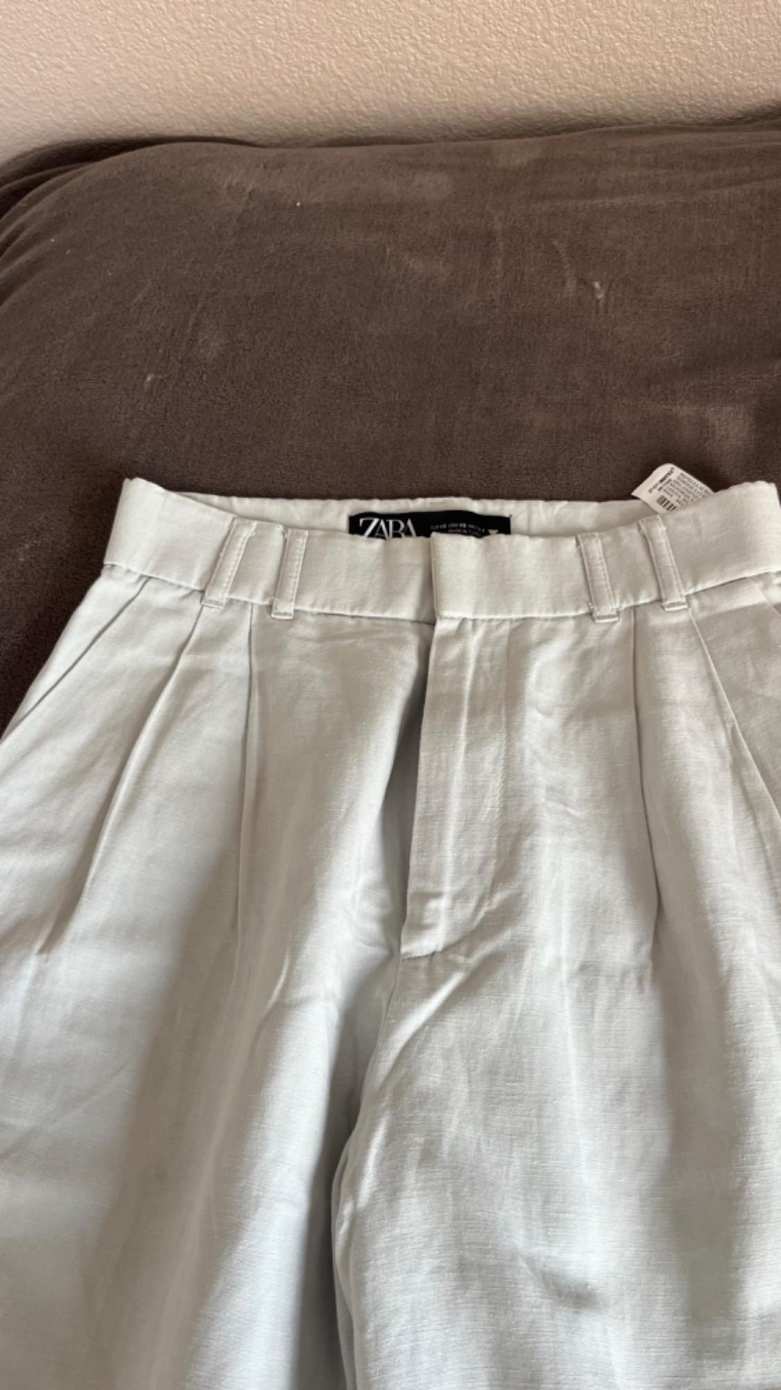 PANTALON À PINCES BEIGE - Image 2