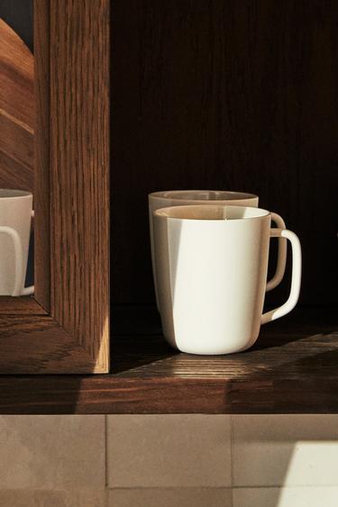 SET OF 2 - CUP 37 cl - ecru-white by Zara - Image 5