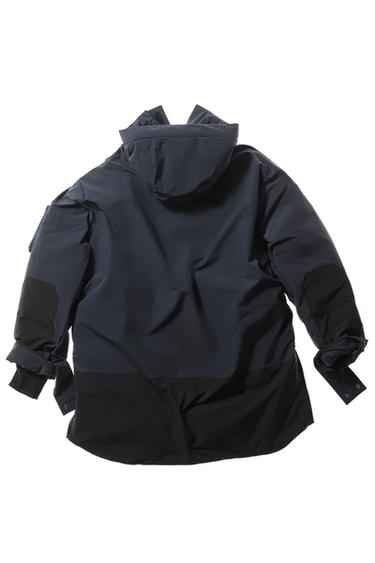 PARKA DÉPERLANTE - Bleu marine foncé de Zara - Image 1