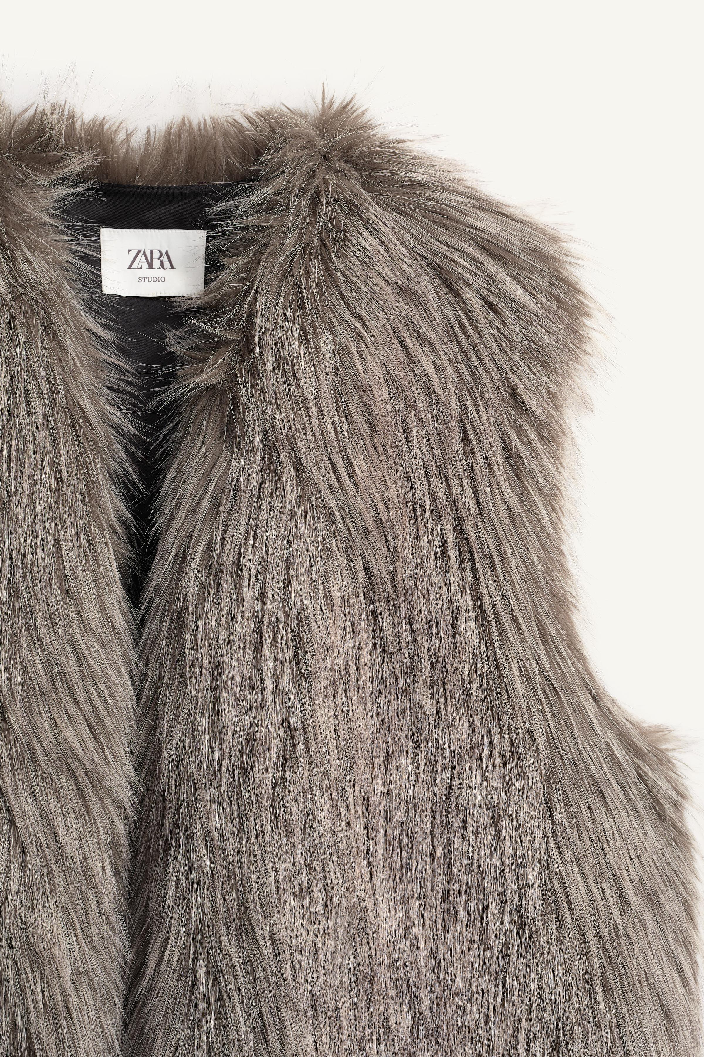 LIMITED EDITION FAUX FUR FRINGE VEST
