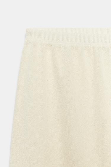 PANTALON DROIT - Écru de Zara - Image 7