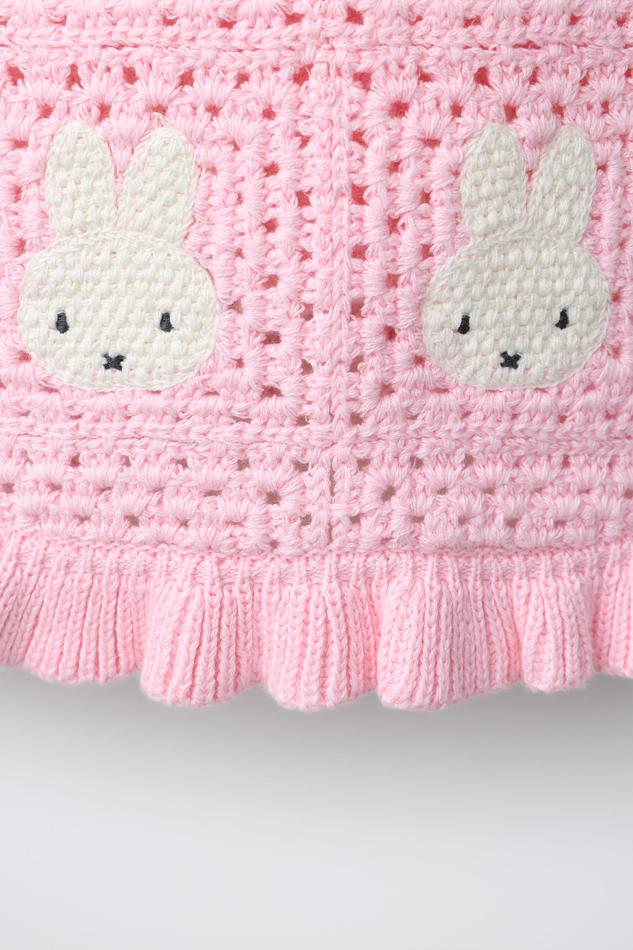 Детские платья Zara MIFFY™ MERCIS BV © CROCHET KNIT DRESS — фото 4