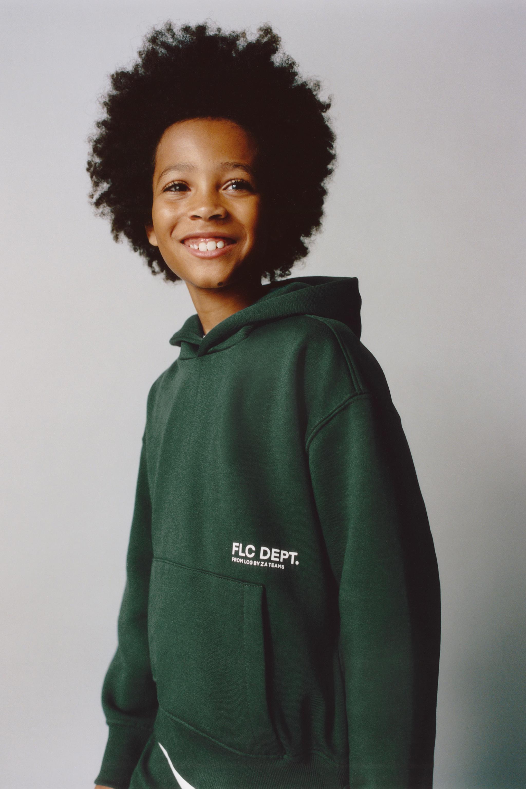 BASIC HOODIE SWEATSHIRT - Bottle green | ZARA United States