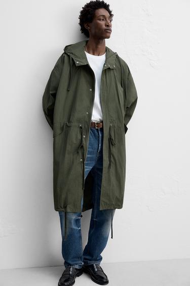 PARKA TECHNIQUE OVERSIZE FIT - Kaki de Zara - Image 4