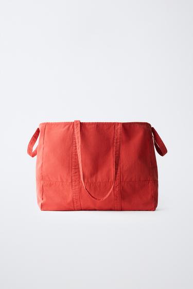SAC TOTE BAG PUKAS SURF - Rouge de Zara - Image 4