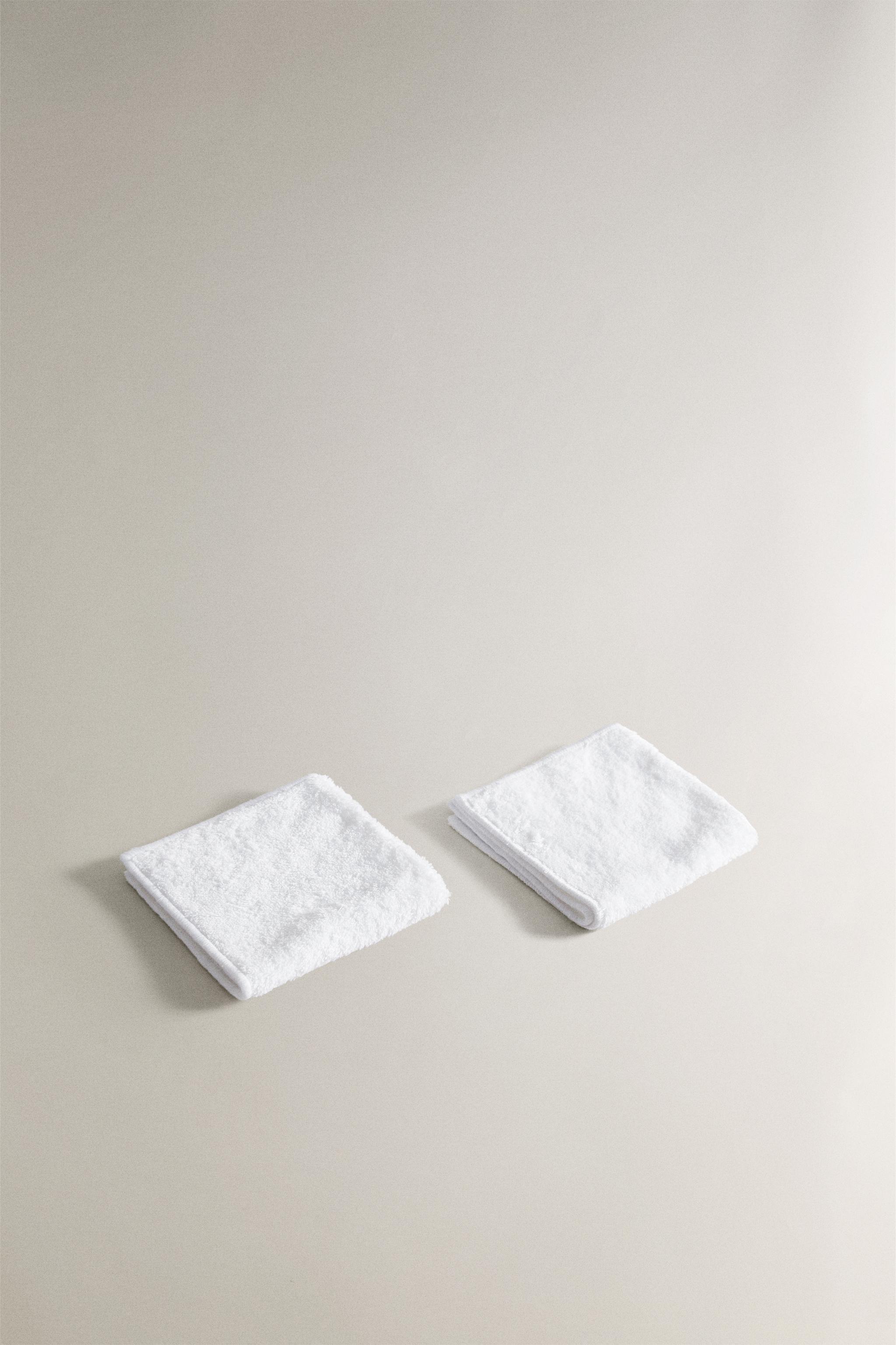 LOT DE SERVIETTES DE BAIN INVITÉS EXTRA DOUCES (LOT DE 2)