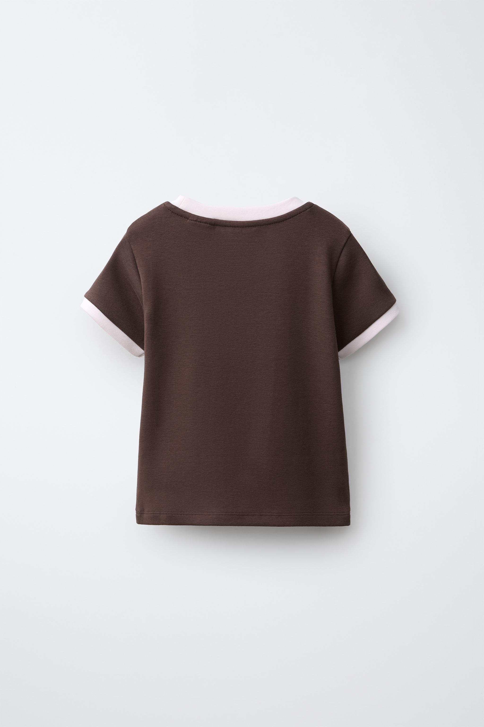 Детские футболки Zara CAPYFUN © CHERRY PRINT T-SHIRT — фото 3