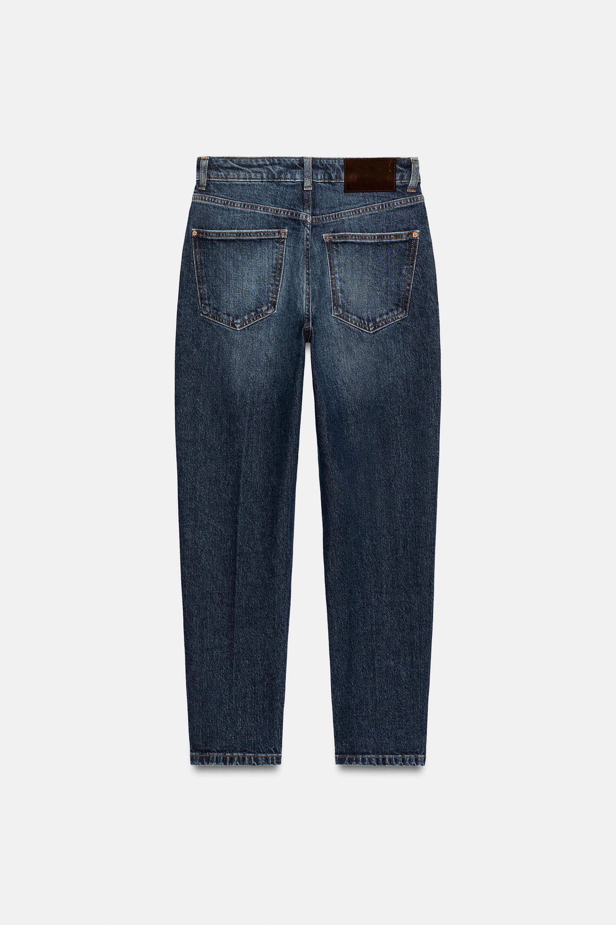 JEAN Z1975 MOM FIT TAILLE HAUTE À RAYURE REPASSÉE