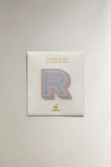 LEATHER LETTER R PATCH - Multicoloured by Zara - Image 3