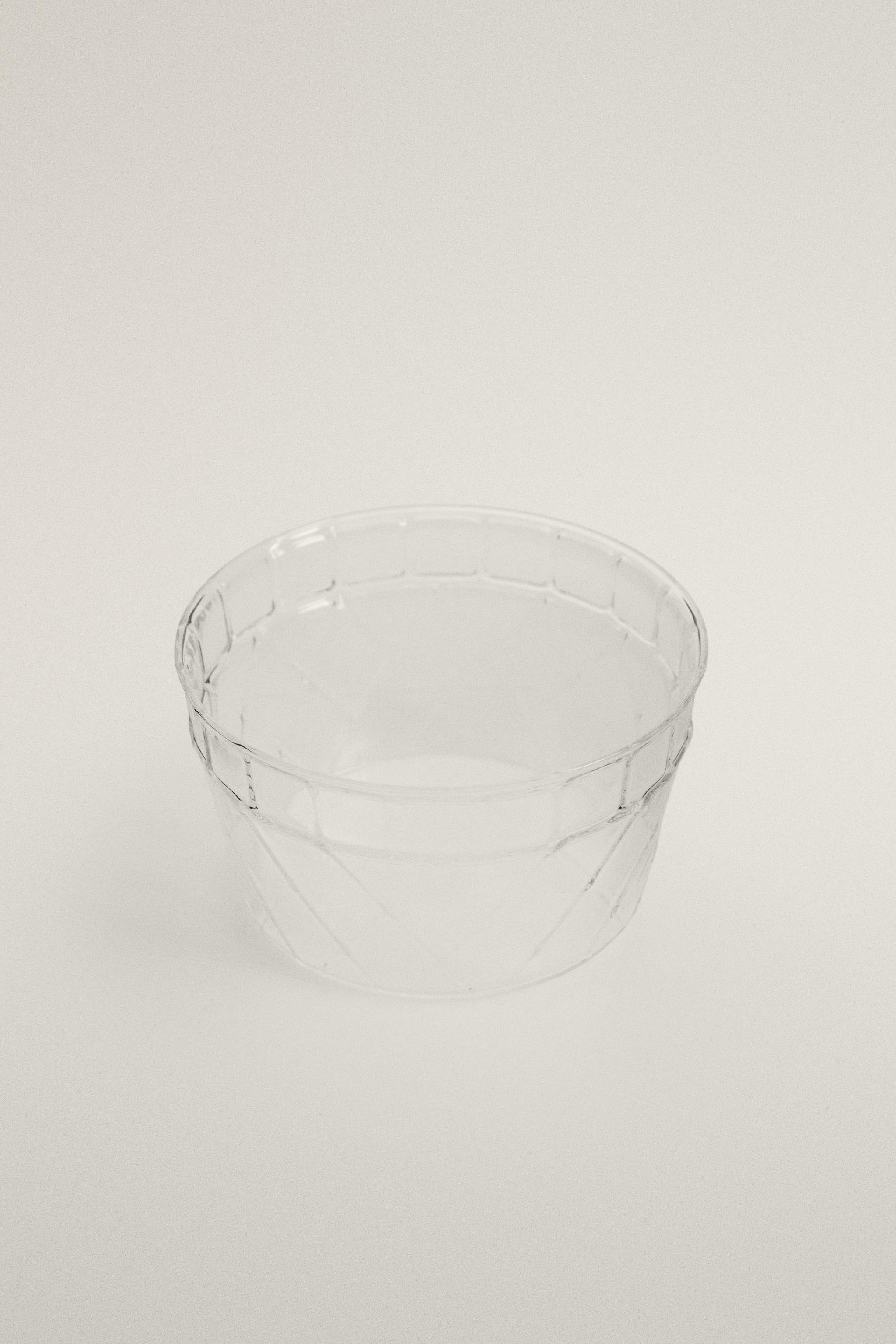 BOROSILICATE ICE CREAM BOWL — Transparent