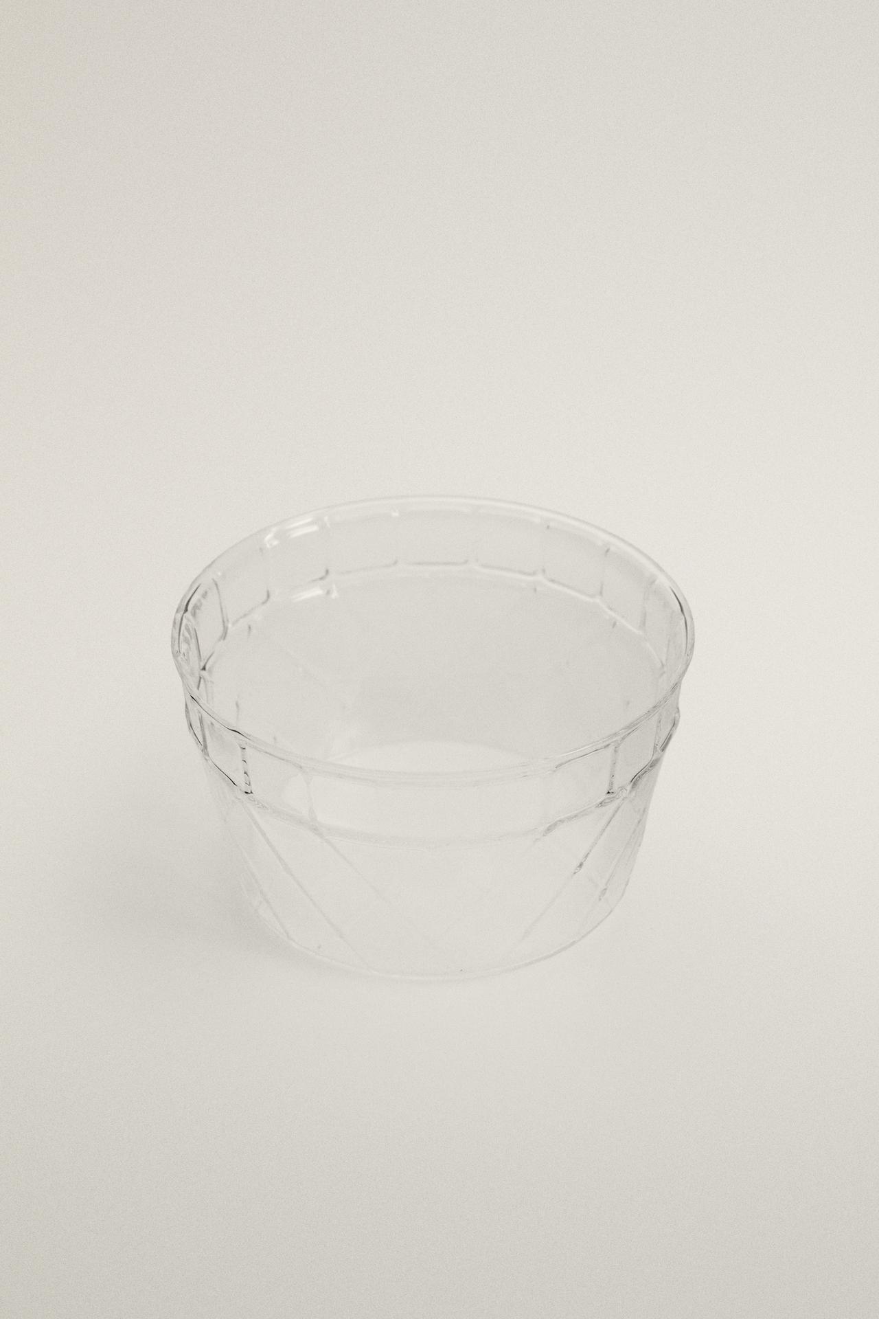 BOROSILICATE ICE CREAM BOWL — Transparent