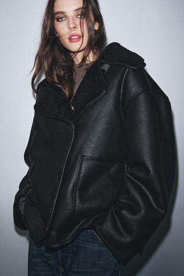 ZW COLLECTION DOUBLE-FACED JACKET - Black by Zara - Image 1