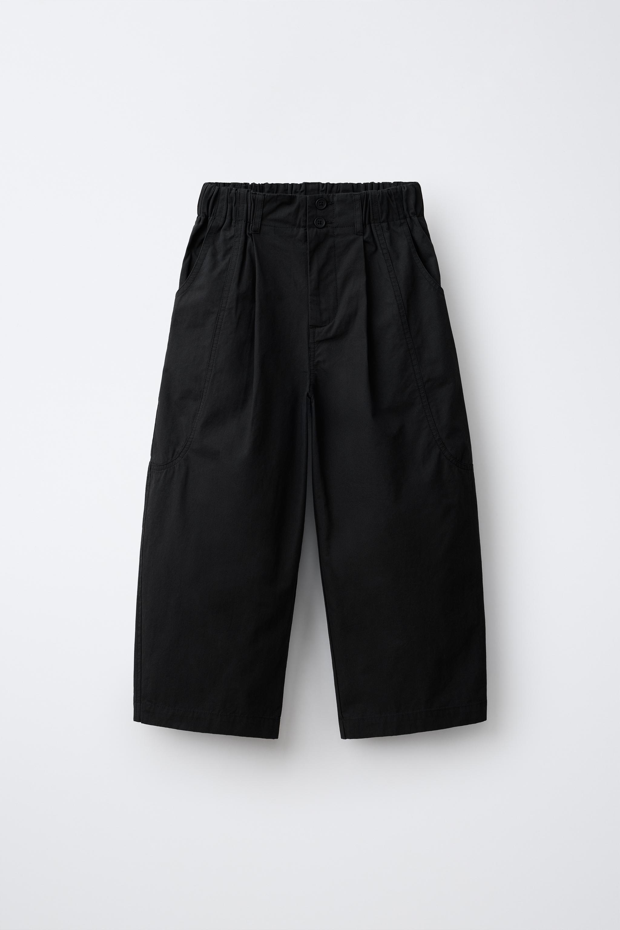 テクニカルバレルパンツ - ブラック | ZARA Japan / 日本