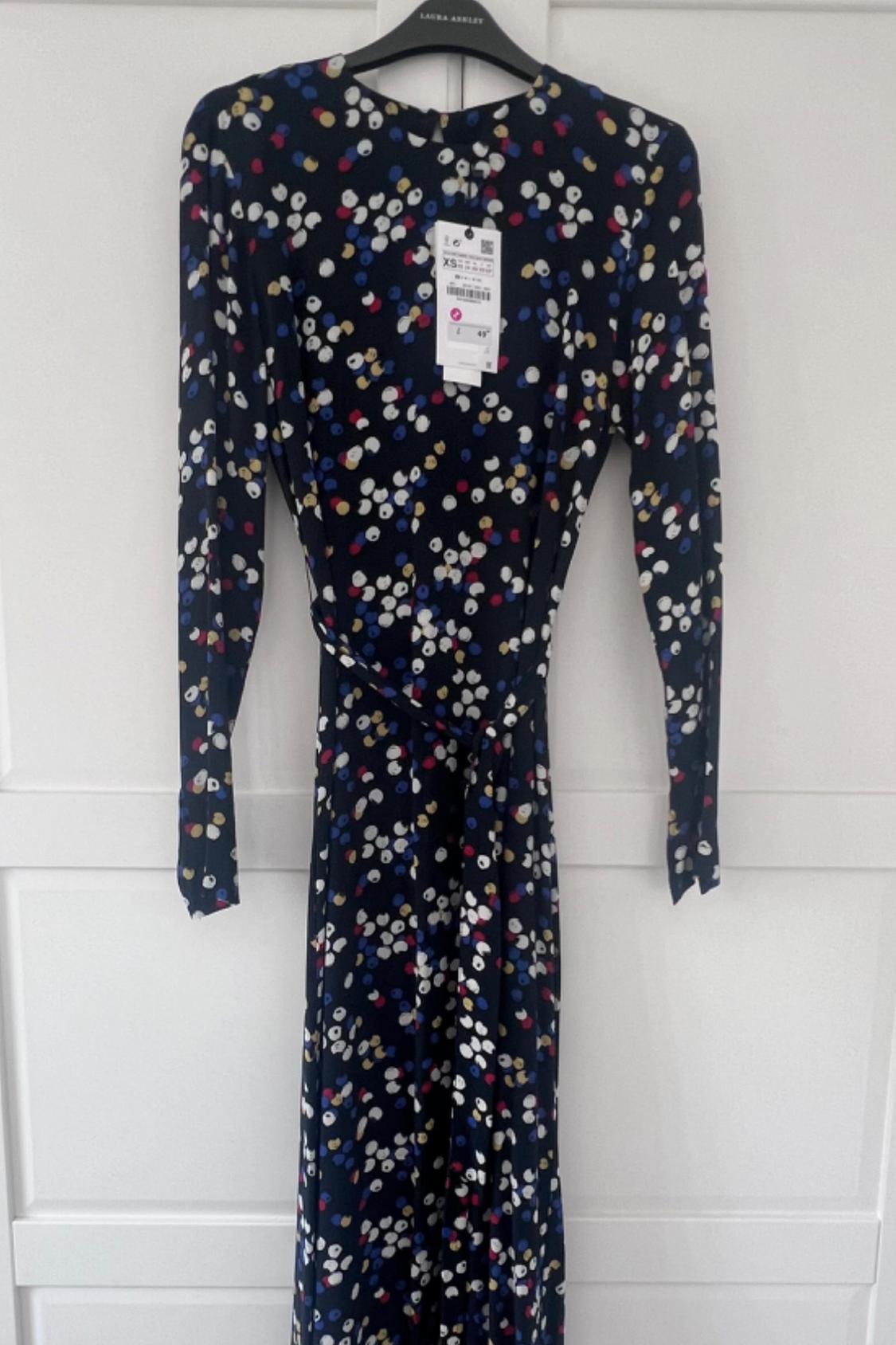 LONG PRINTED DRESS