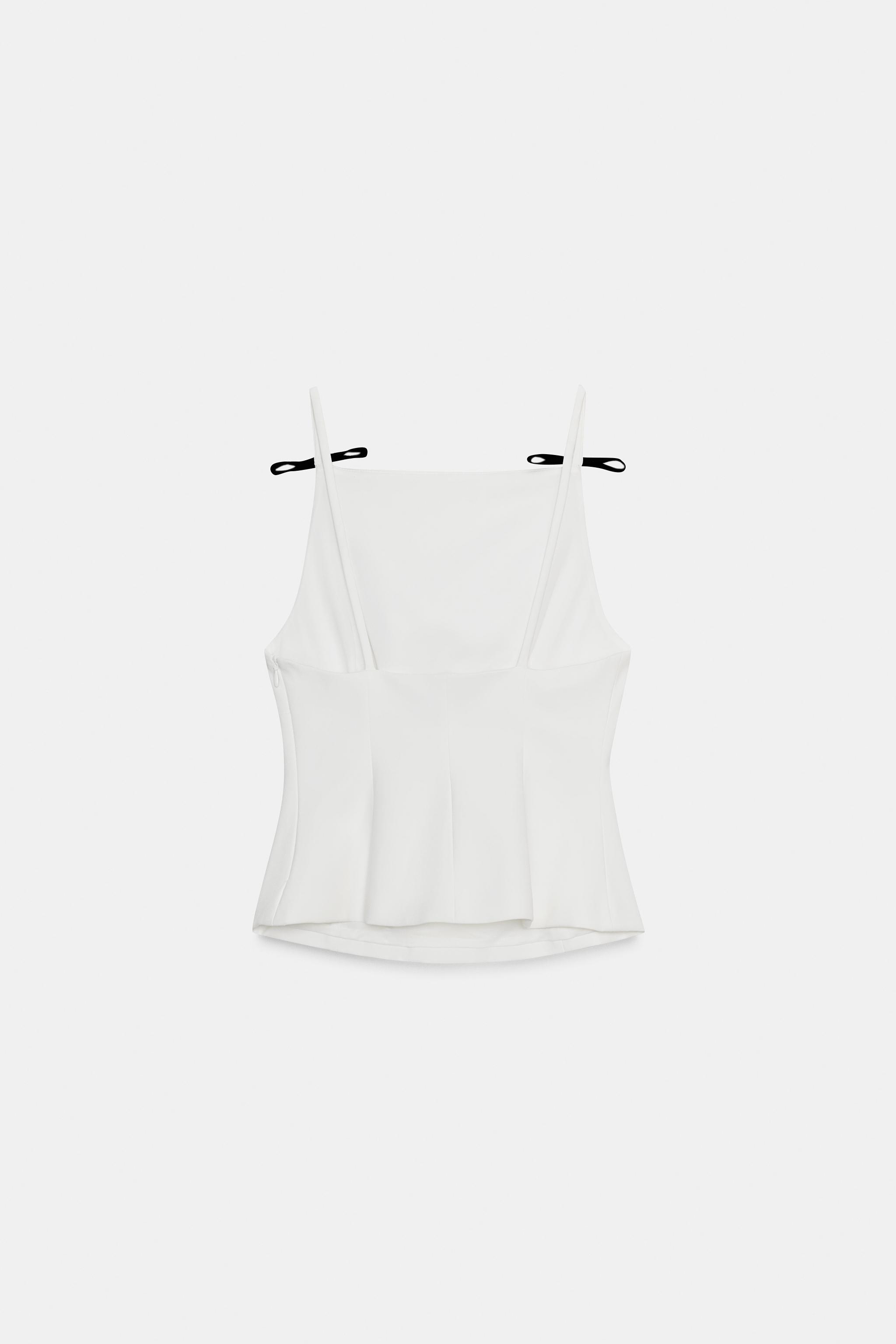 BOW STRAP TOP