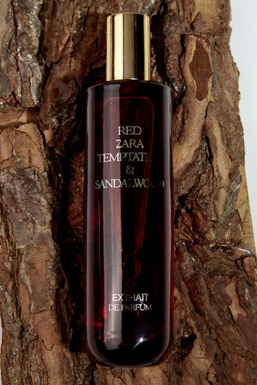 RED ZARA TEMPTATION & SANDALWOOD EXTRAIT DE PARFUM 50 ML / 1.7 oz - TINTED LEATHER by Zara