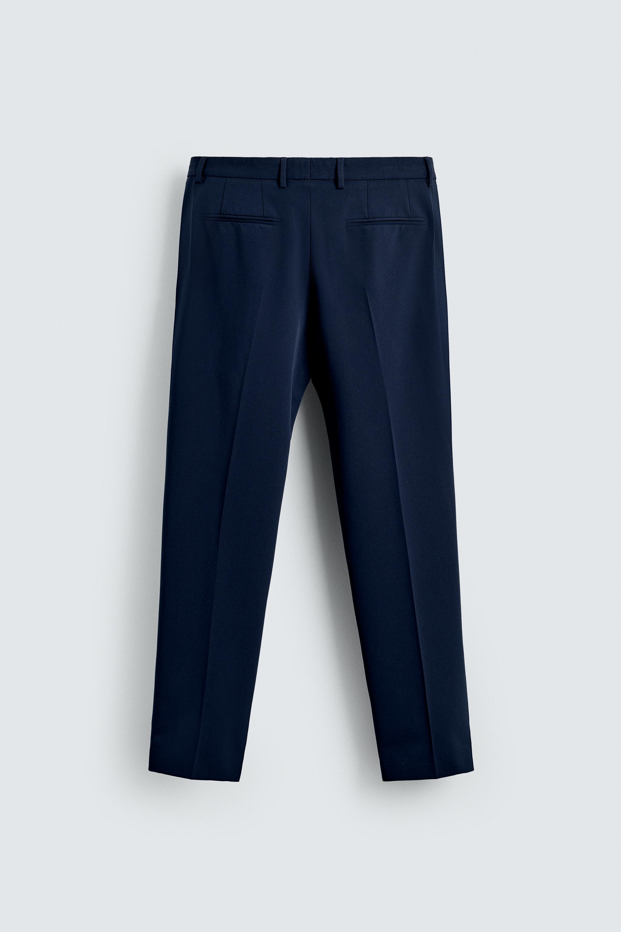 コンフォートスーツパンツ - ネイビーブルー | ZARA Japan / 日本
