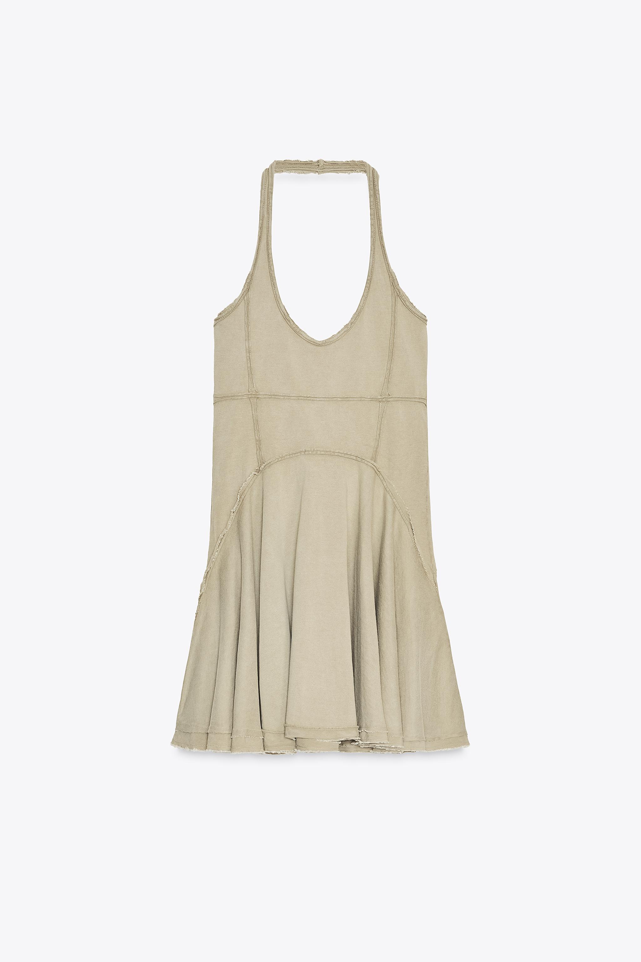 SHORT GODET DRESS