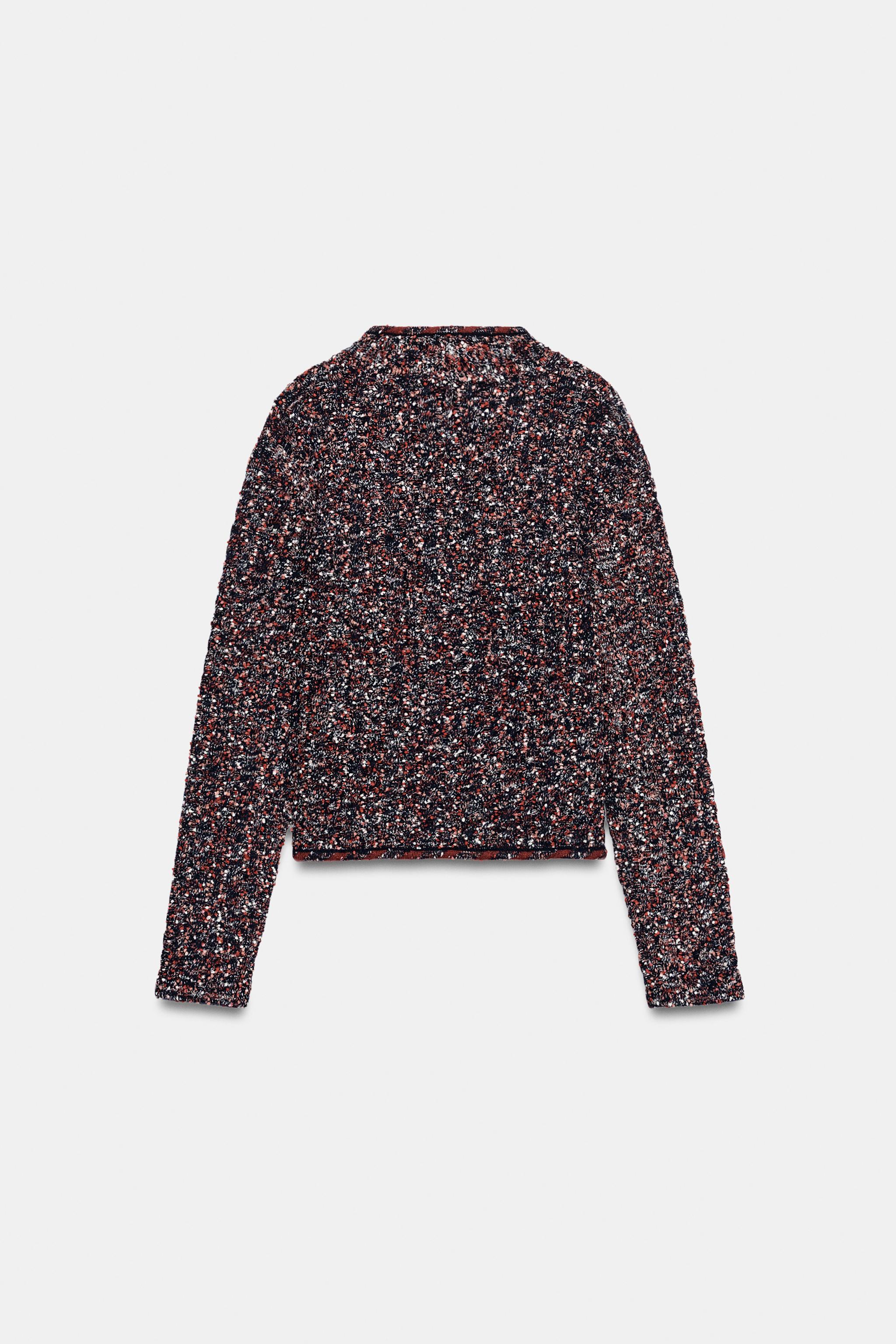 GILET EN MAILLE STRUCTURÉE