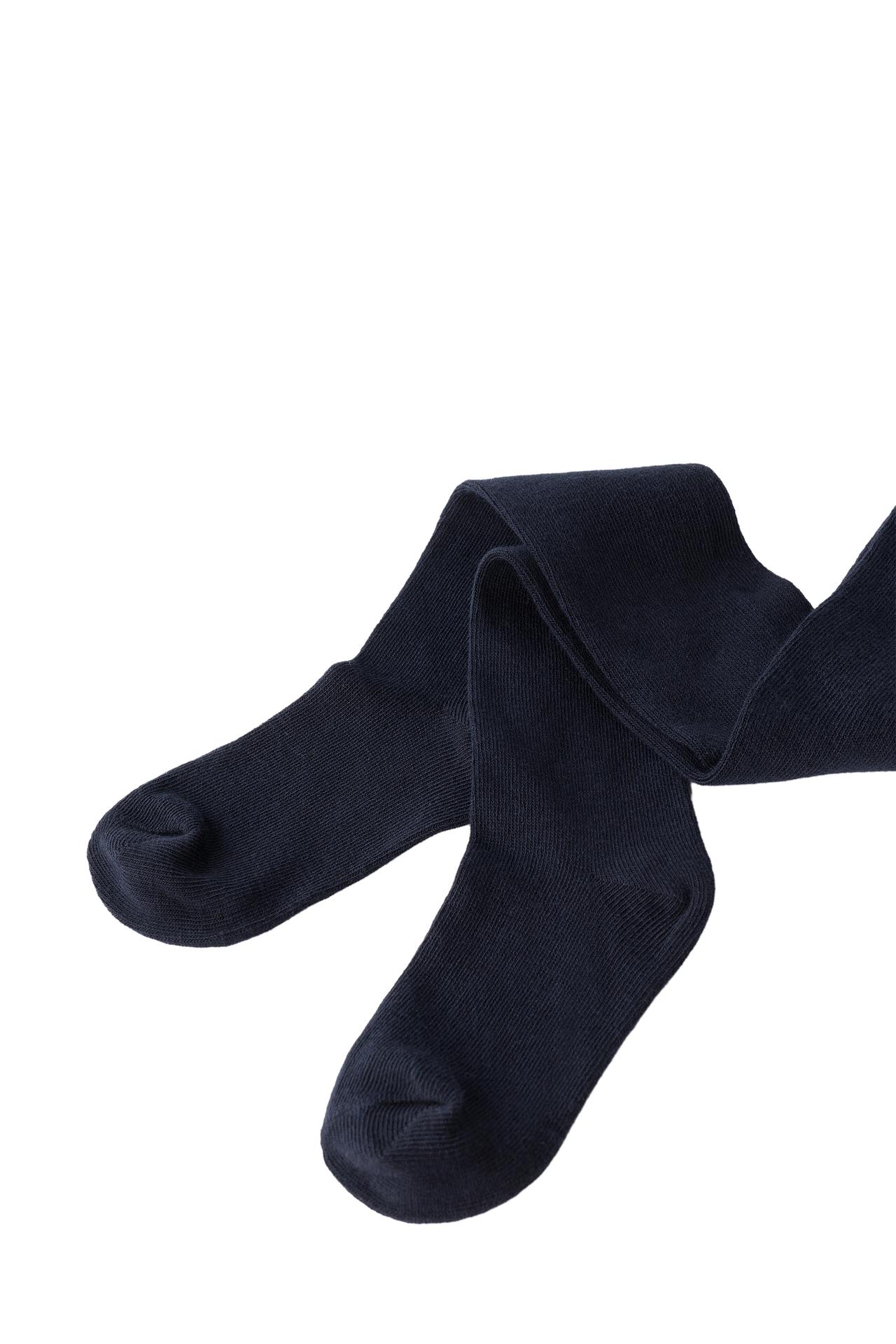 TWO-PACK OF PLAIN TIGHTS — Navy blue