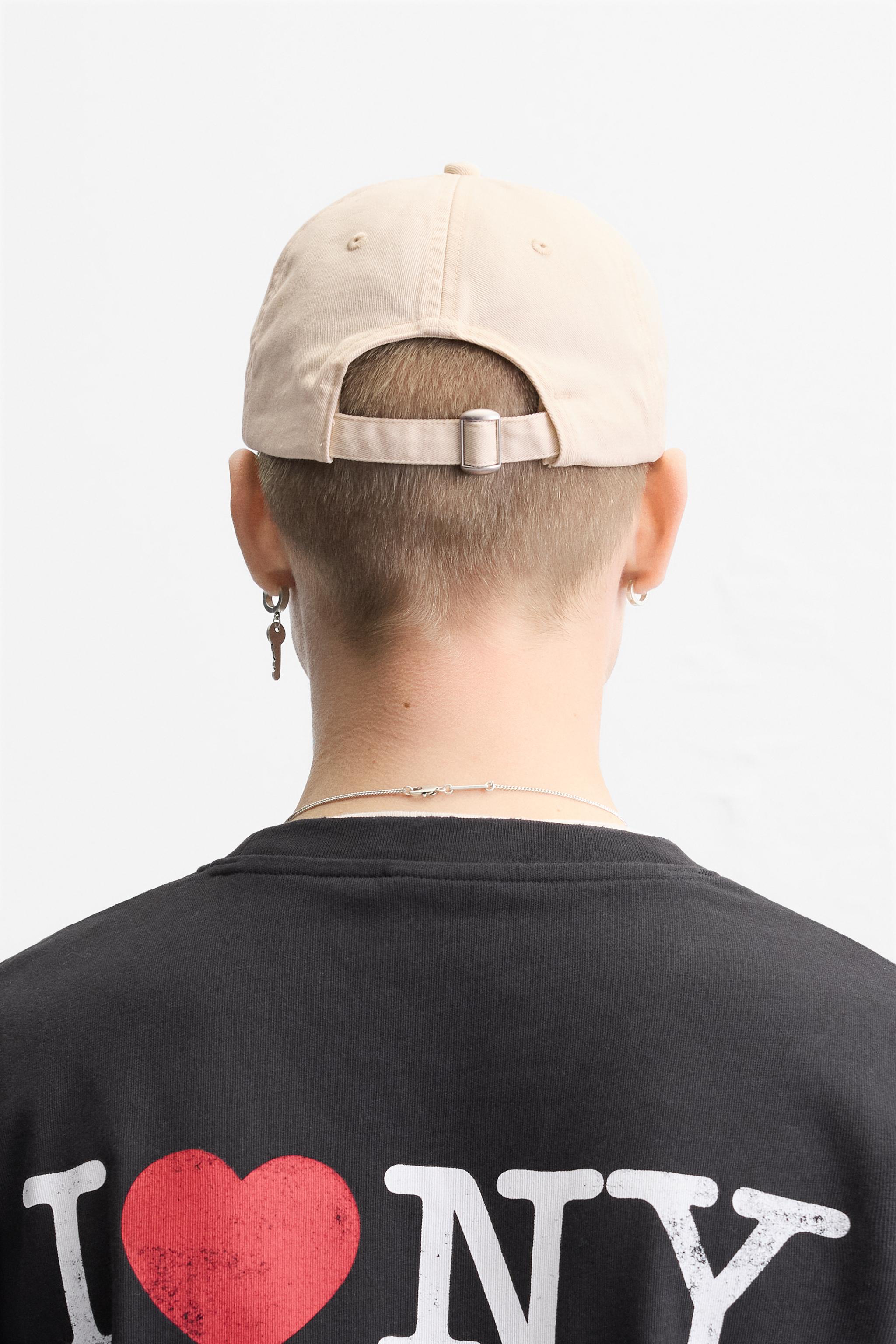 ★ドイツ発*ZARA*新作*I LOVE NEW YORK ベースボールキャップ★ I LOVE NEW YORK ® CAP - Ecru | ZARA United States