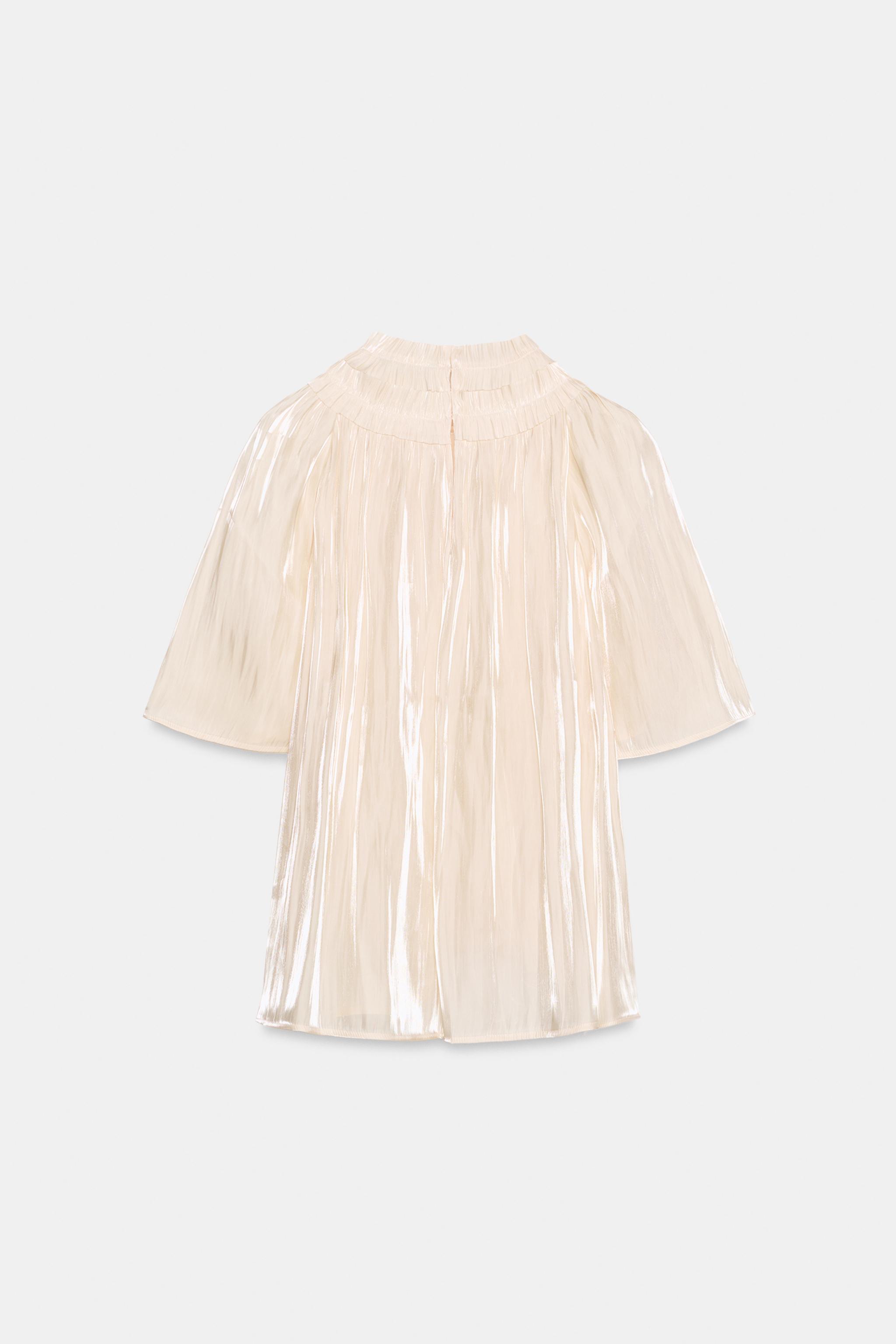 Zara PARILTILI BLUZ görsel 6