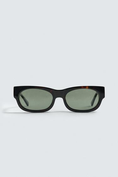 ПРЯМОУГОЛЬНЫЕ СОЛНЦЕЗАЩИТНЫЕ ОЧКИ — ЧЕРЕПАХОВЫЙ от Zara