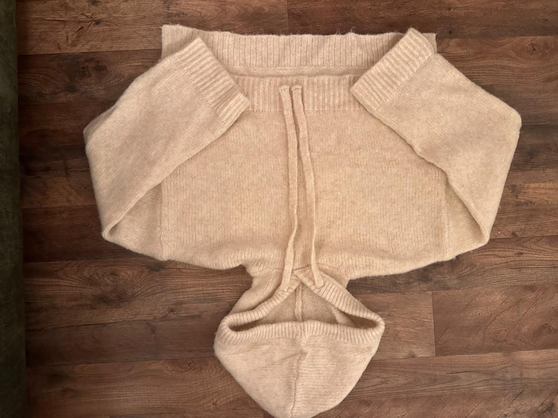 CROPPED KNIT SWEATSHIRT - Image 3