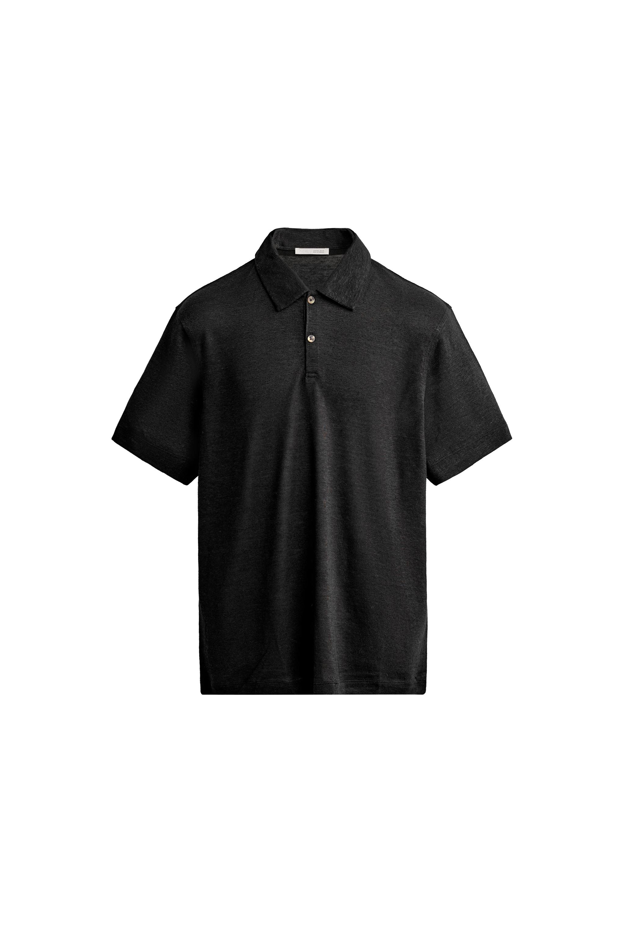 POLO REGULAR FIT CÁÑAMO - VISCOSA