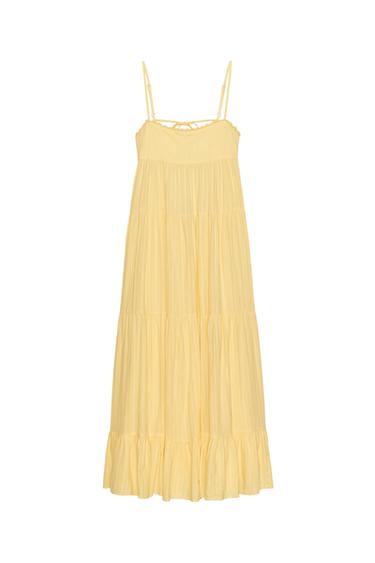 OPEN BACK PANEL DRESS