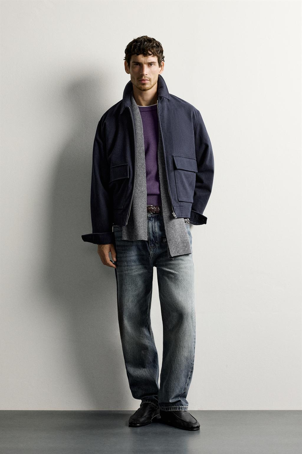 PADDED LYOCELL AND COTTON JACKET