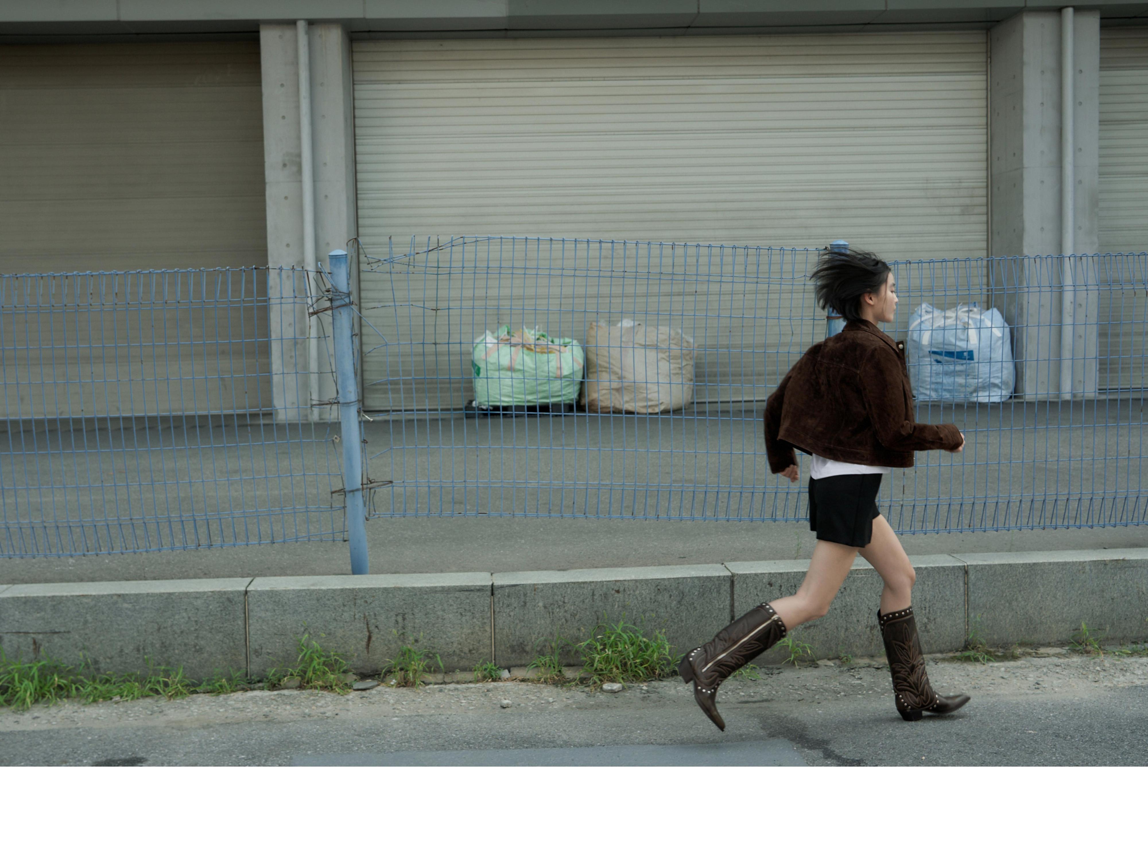 ZARA ♡柄 グレー ノーカラーパフジャケット XSサイズ ZARA