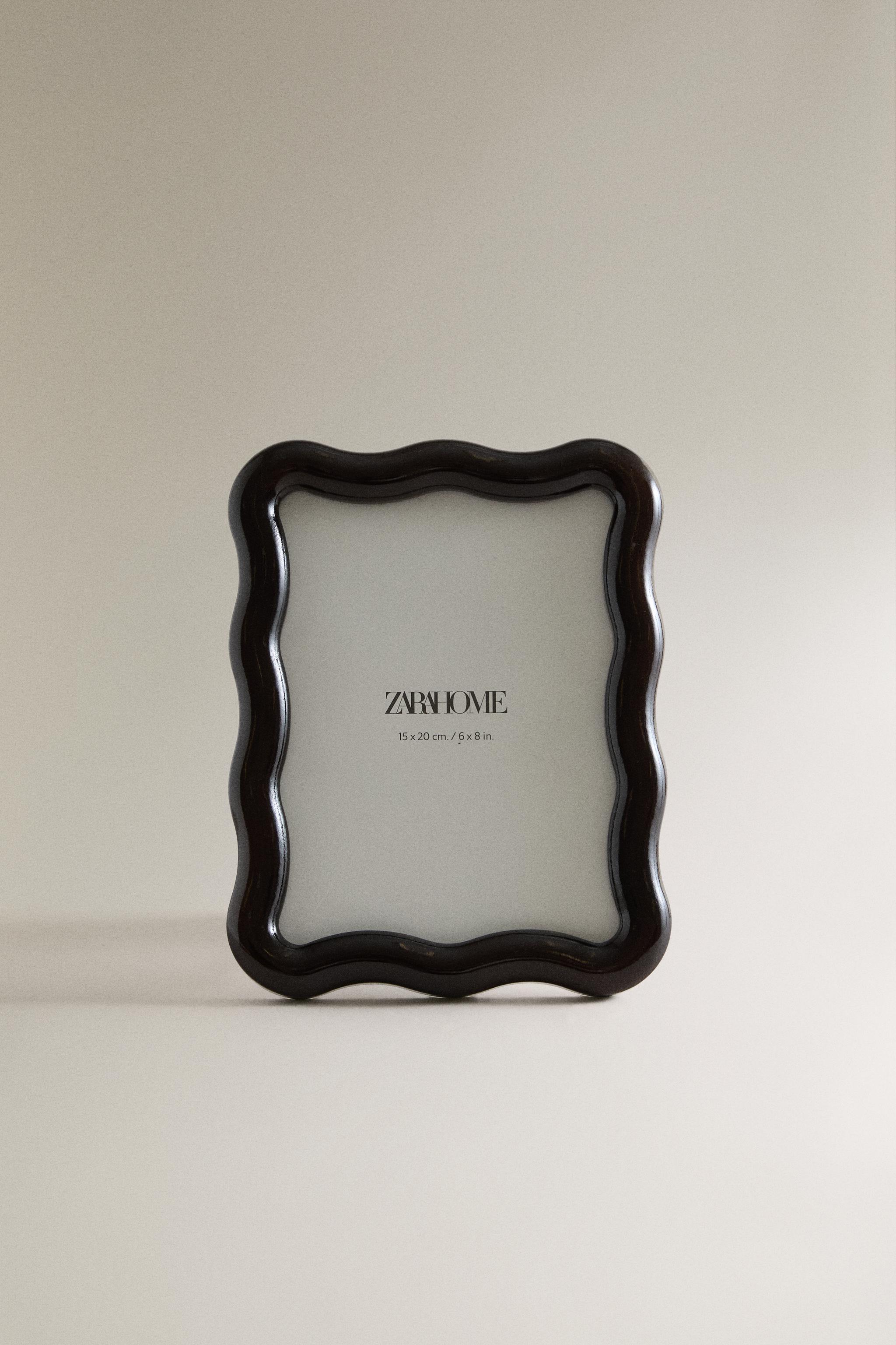 Zara WAVY WOODEN PICTURE FRAME