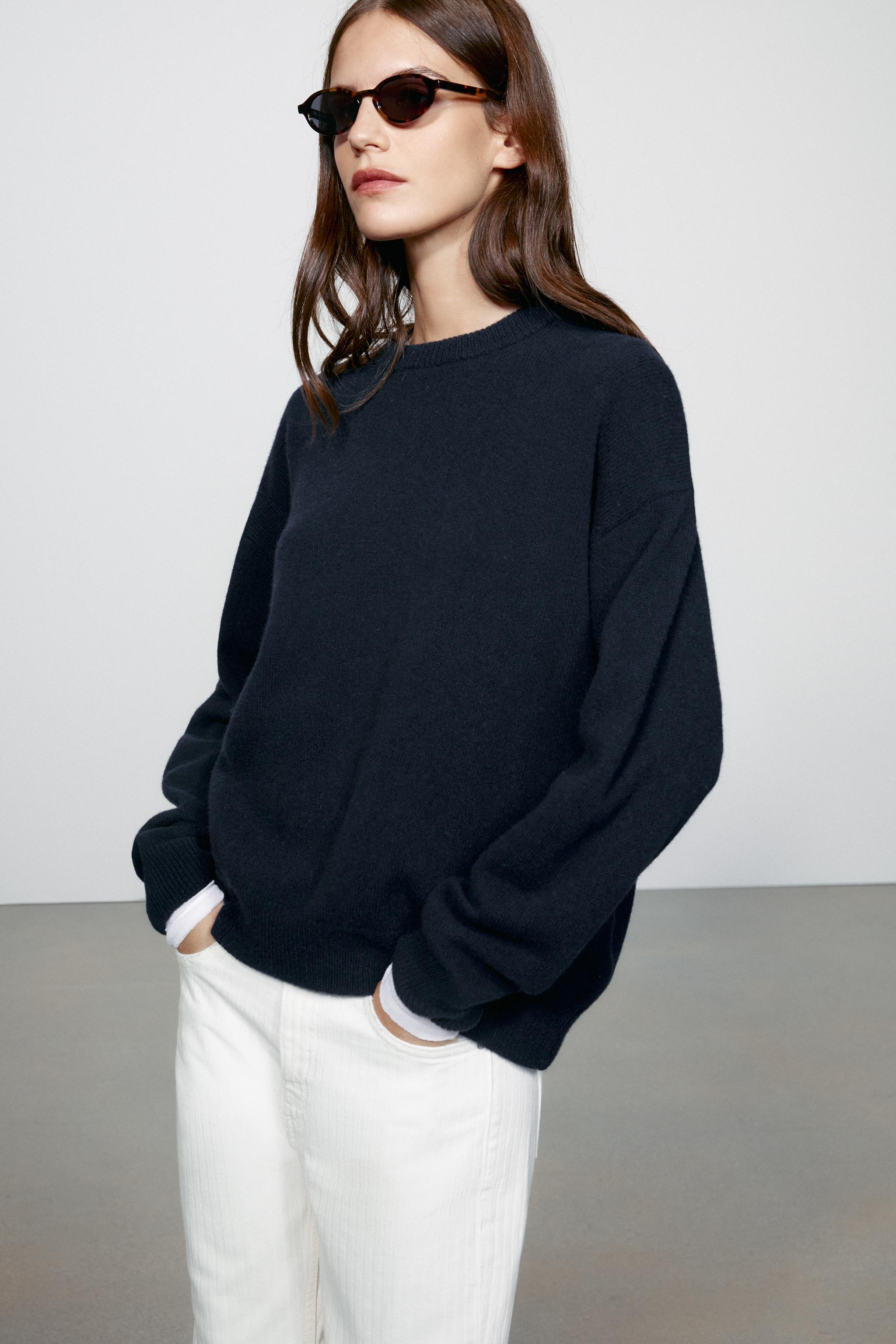 PULL BASIQUE CACHEMIRE ET LAINE