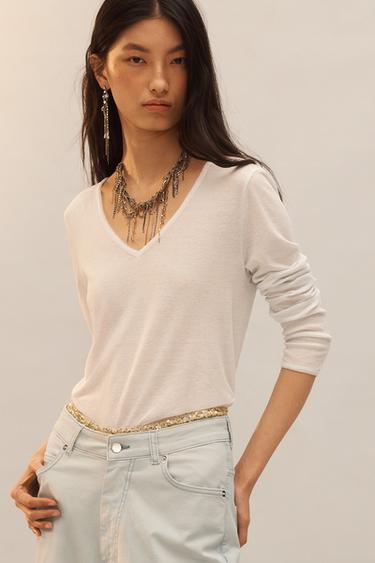 Camisetas de Mujer ZARA Estados Unidos