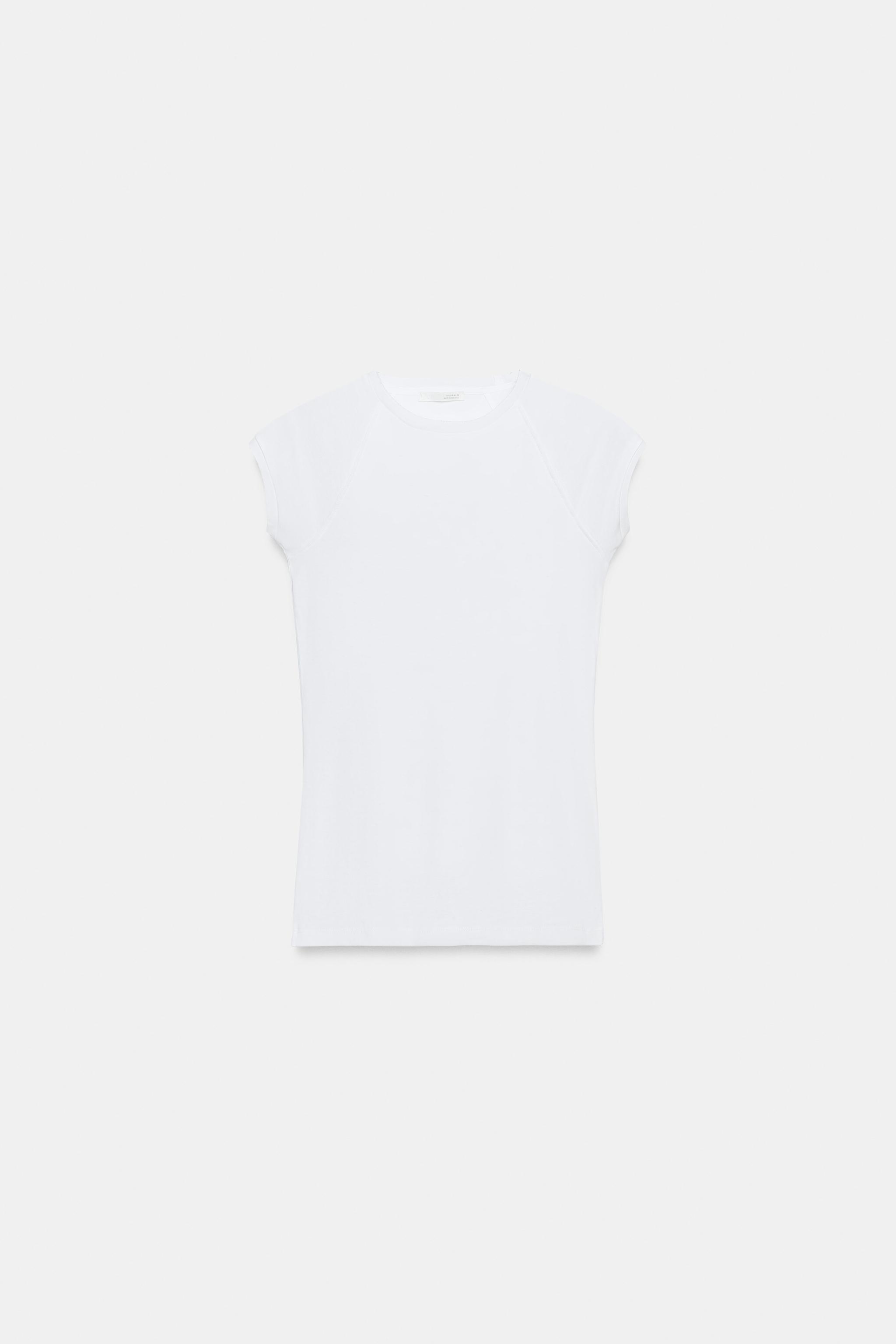 SOLUK EFEKTLİ REGLAN KOLLU T-SHIRT - Görsel 6