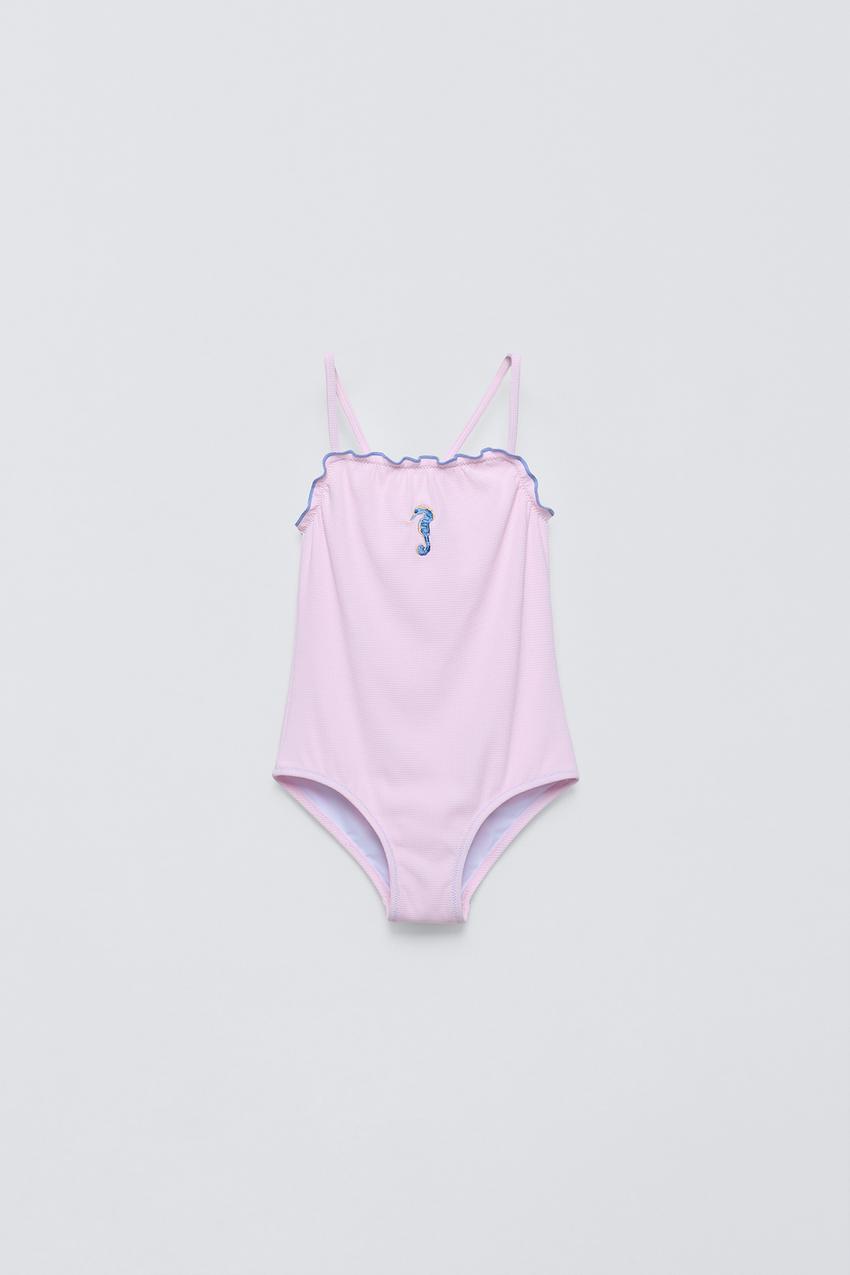 6-14 YEARS / SEAHORSE SWIMSUIT