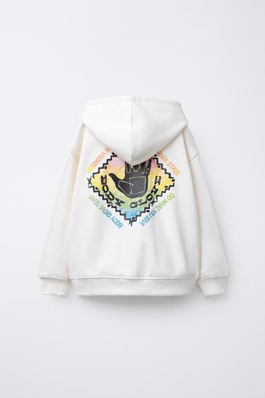 ZARA X BODY GLOVE ® ZIP-UP HOODIE - Cream by Zara - Image 1