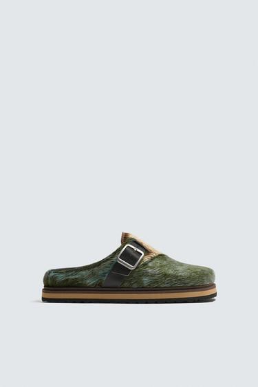 LTHR CLGS - Green by Zara
