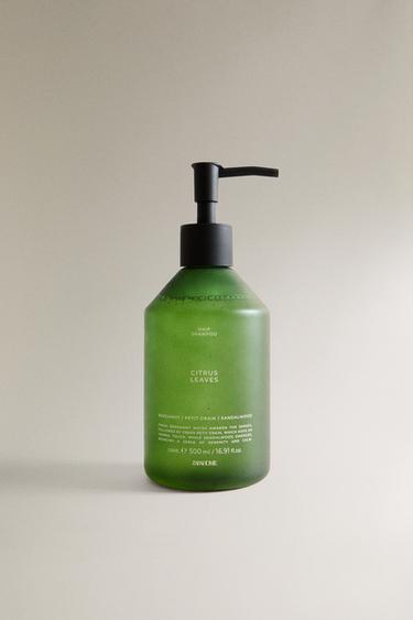 (500 ML) CITRUS LEAVES FLYDENDE SHAMPOO - mellem grøn fra Zara