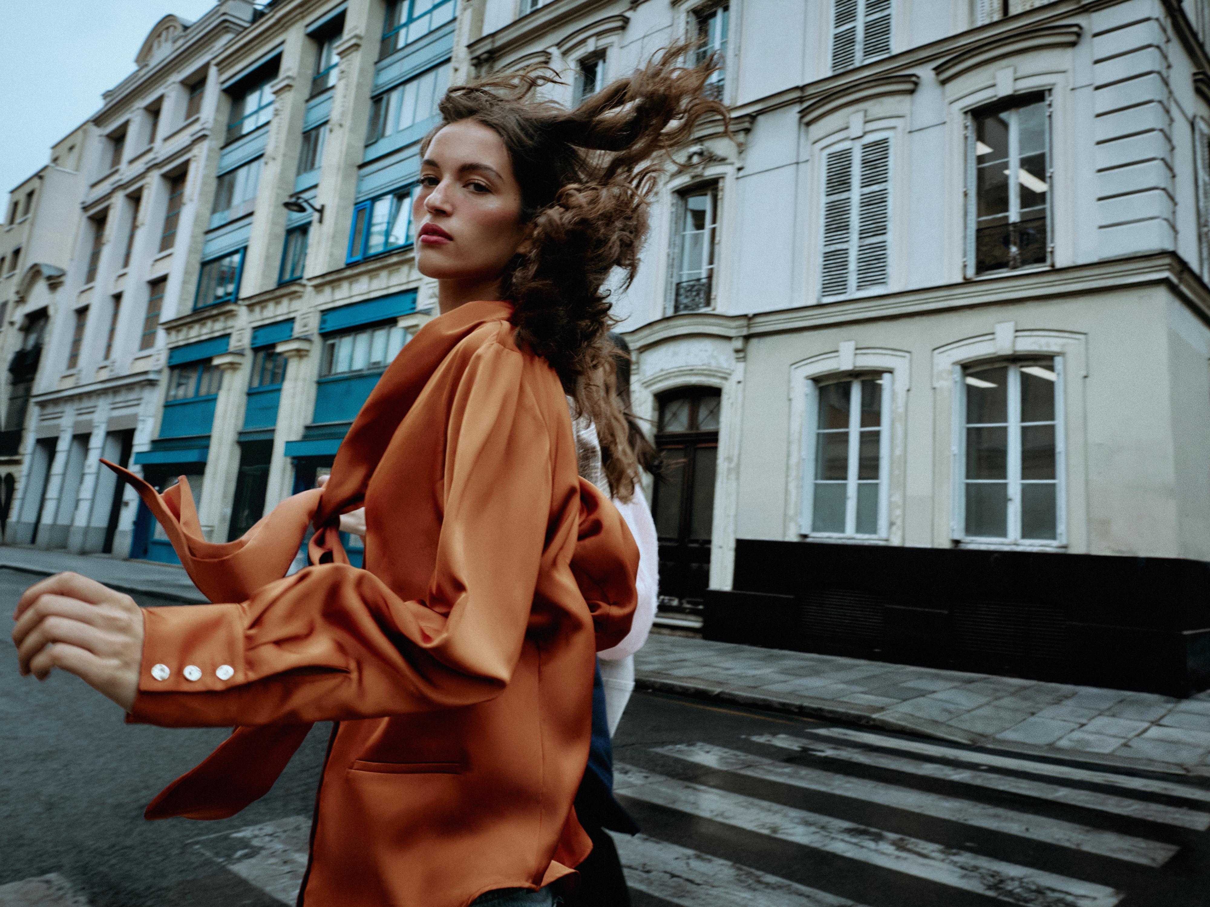 Satin Bow Blouse by Zara